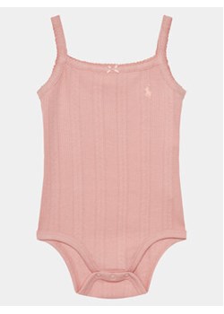 Polo Ralph Lauren Body dziecięce 310900332002 Różowy Regular Fit ze sklepu MODIVO w kategorii Body niemowlęce - zdjęcie 170330155