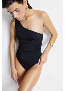 H & M - Kostium kąpielowy na jedno ramię Light Shape - Czarny ze sklepu H&M w kategorii Stroje kąpielowe - zdjęcie 170331769