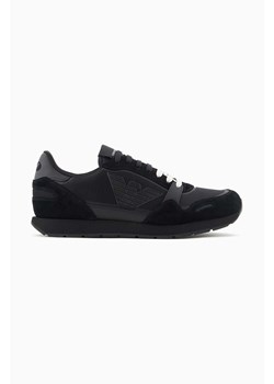 Emporio Armani sneakersy kolor czarny X4X537 XN730 00002 ze sklepu ANSWEAR.com w kategorii Buty sportowe męskie - zdjęcie 170333035