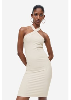 H & M - Sukienka bodycon - Beżowy ze sklepu H&M w kategorii Sukienki - zdjęcie 170335206