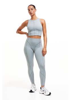 H & M - Legginsy sportowe DryMove - Szary ze sklepu H&M w kategorii Spodnie damskie - zdjęcie 170335225