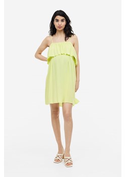 H & M - MAMA Sukienka Before & After - Żółty ze sklepu H&M w kategorii Sukienki ciążowe - zdjęcie 170335405