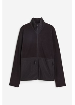 H & M - Polarowa bluza sportowa - Czarny ze sklepu H&M w kategorii Bluzy damskie - zdjęcie 170335406