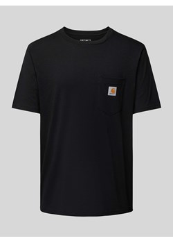 T-shirt z naszywką z logo model ‘POCKET’ ze sklepu Peek&Cloppenburg  w kategorii T-shirty męskie - zdjęcie 170342385