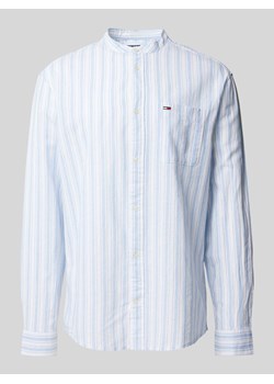Koszula casualowa o kroju regular fit ze stójką ze sklepu Peek&Cloppenburg  w kategorii Koszule męskie - zdjęcie 170342466