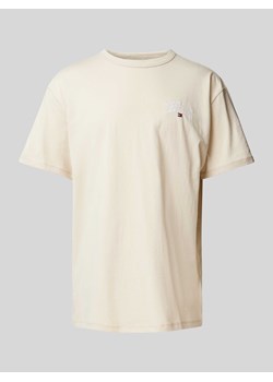 T-shirt z wyhaftowanym logo ze sklepu Peek&Cloppenburg  w kategorii T-shirty męskie - zdjęcie 170342567