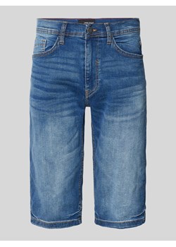 Szorty jeansowe o kroju slim fit z 5 kieszeniami ze sklepu Peek&Cloppenburg  w kategorii Spodenki męskie - zdjęcie 170342569