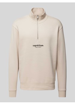 Bluza o kroju oversized z detalem z logo ze sklepu Peek&Cloppenburg  w kategorii Swetry męskie - zdjęcie 170342698