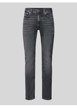 Jeansy o kroju slim fit z 5 kieszeniami model ‘BLEECKER’ ze sklepu Peek&Cloppenburg  w kategorii Jeansy męskie - zdjęcie 170343065