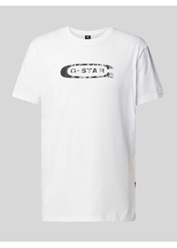 T-shirt z nadrukiem z logo ze sklepu Peek&Cloppenburg  w kategorii T-shirty męskie - zdjęcie 170343117