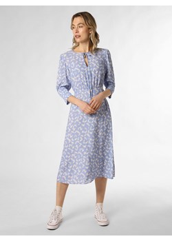 BOSS Sukienka damska - Daflori Kobiety wiskoza jasnoniebieski wzorzysty ze sklepu vangraaf w kategorii Sukienki - zdjęcie 170343929