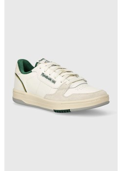 Reebok Classic sneakersy skórzane PHASE COURT kolor beżowy 100074468 ze sklepu ANSWEAR.com w kategorii Buty sportowe damskie - zdjęcie 170344687