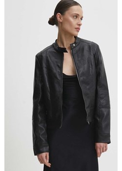 Answear Lab kurtka damska kolor czarny przejściowa ze sklepu ANSWEAR.com w kategorii Kurtki damskie - zdjęcie 170344716