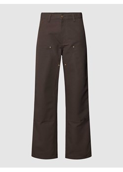 Spodnie w jednolitym kolorze ze sklepu Peek&Cloppenburg  w kategorii Spodnie męskie - zdjęcie 170380776
