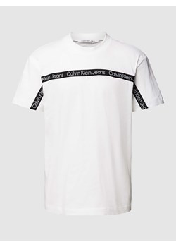 T-shirt z nadrukiem z logo ze sklepu Peek&Cloppenburg  w kategorii T-shirty męskie - zdjęcie 170380908