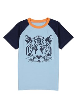 lamino Koszulka w kolorze błękitno-granatowym ze sklepu Limango Polska w kategorii T-shirty chłopięce - zdjęcie 170381827