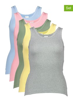 PETITE FLEUR Topy (5 szt.) w różnych kolorach ze sklepu Limango Polska w kategorii Bluzki damskie - zdjęcie 170382019
