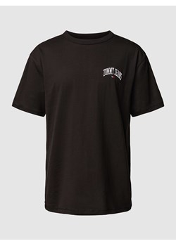 T-shirt z wyhaftowanym logo ze sklepu Peek&Cloppenburg  w kategorii T-shirty męskie - zdjęcie 170385116