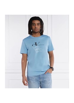 CALVIN KLEIN JEANS T-shirt MONOGRAM ECHO GRAPHIC ze sklepu Gomez Fashion Store w kategorii T-shirty męskie - zdjęcie 170385148