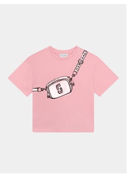 The Marc Jacobs T-Shirt W60207 S Różowy Regular Fit ze sklepu MODIVO w kategorii Bluzki dziewczęce - zdjęcie 170391325