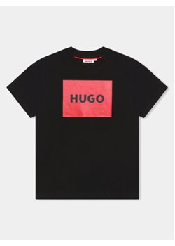 Hugo T-Shirt G00006 S Czarny Regular Fit ze sklepu MODIVO w kategorii T-shirty chłopięce - zdjęcie 170391379