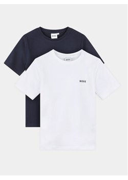 Boss Komplet 2 t-shirtów J50752 S Granatowy Slim Fit ze sklepu MODIVO w kategorii T-shirty chłopięce - zdjęcie 170391435