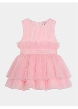 Karl Lagerfeld Kids Sukienka codzienna Z30172 M Różowy Regular Fit ze sklepu MODIVO w kategorii Sukienki dziewczęce - zdjęcie 170391468