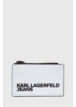 Karl Lagerfeld Jeans portfel kolor biały ze sklepu ANSWEAR.com w kategorii Portfele męskie - zdjęcie 170394365