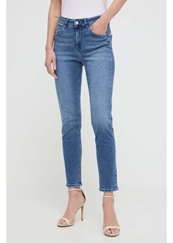 Liu Jo jeansy damskie kolor niebieski ze sklepu ANSWEAR.com w kategorii Jeansy damskie - zdjęcie 170394427