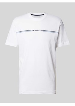 T-shirt z nadrukiem z logo ze sklepu Peek&Cloppenburg  w kategorii T-shirty męskie - zdjęcie 170395367