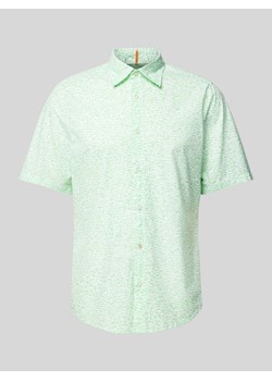 Koszula casualowa o kroju regular fit ze wzorem na całej powierzchni model ‘Rash’ ze sklepu Peek&Cloppenburg  w kategorii Koszule męskie - zdjęcie 170395825