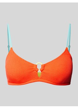 Góra bikini z regulowanymi ramiączkami ze sklepu Peek&Cloppenburg  w kategorii Stroje kąpielowe - zdjęcie 170396076