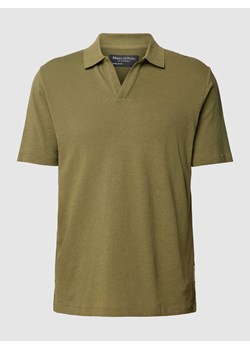 Koszulka polo o kroju regular fit z dekoltem w serek ze sklepu Peek&Cloppenburg  w kategorii T-shirty męskie - zdjęcie 170396186