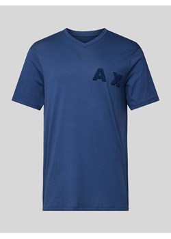 T-shirt z naszywkami z logo ze sklepu Peek&Cloppenburg  w kategorii T-shirty męskie - zdjęcie 170396325
