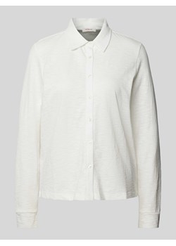 Bluzka z długim rękawem i listwą guzikową na całej długości ze sklepu Peek&Cloppenburg  w kategorii Koszule damskie - zdjęcie 170396606
