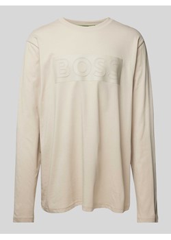 Bluzka z długim rękawem i nadrukiem z logo model ‘Togn’ ze sklepu Peek&Cloppenburg  w kategorii Bluzy męskie - zdjęcie 170396616