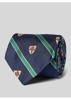 Krawat z czystego jedwabiu ze sklepu Peek&Cloppenburg  w kategorii Krawaty - zdjęcie 170396685