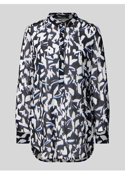 Bluzka z listwa guzikową z plisą ze sklepu Peek&Cloppenburg  w kategorii Bluzki damskie - zdjęcie 170396686