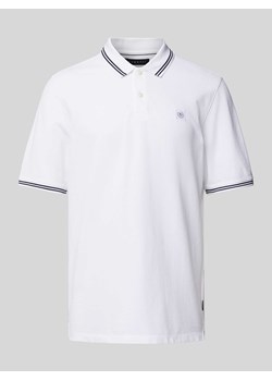 Koszulka polo z obszyciem w kontrastowym kolorze ze sklepu Peek&Cloppenburg  w kategorii T-shirty męskie - zdjęcie 170396709