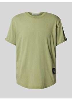 T-shirt z naszywką z logo ze sklepu Peek&Cloppenburg  w kategorii T-shirty męskie - zdjęcie 170396737