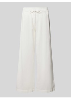 Spodnie materiałowe z szeroką nogawką i elastycznym pasem model ‘Maddie’ ze sklepu Peek&Cloppenburg  w kategorii Spodnie damskie - zdjęcie 170396767