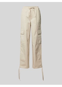 Spodnie cargo o kroju regular fit z elastycznym pasem model ‘Coria’ ze sklepu Peek&Cloppenburg  w kategorii Spodnie damskie - zdjęcie 170396795
