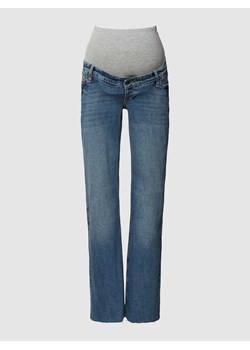 Jeansy ciążowe z elastyczną wstawką model ‘BLAISE’ ze sklepu Peek&Cloppenburg  w kategorii Spodnie ciążowe - zdjęcie 170396959