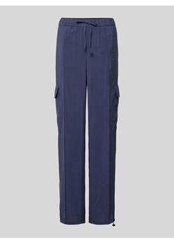 Spodnie cargo o kroju regular fit z przeszytym kantem model ‘TARAANEHAA’ ze sklepu Peek&Cloppenburg  w kategorii Spodnie damskie - zdjęcie 170397008