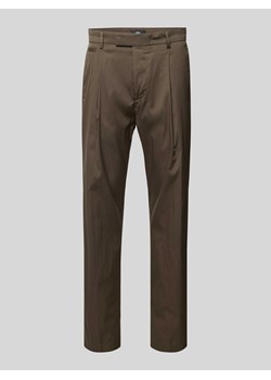 Spodnie materiałowe z wpuszczanymi kieszeniami w stylu francuskim model ‘Sapo’ ze sklepu Peek&Cloppenburg  w kategorii Spodnie męskie - zdjęcie 170397138