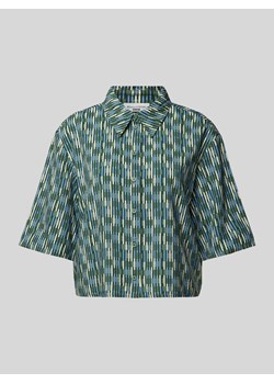 Bluzka z nadrukiem na całej powierzchni ze sklepu Peek&Cloppenburg  w kategorii Koszule damskie - zdjęcie 170397158