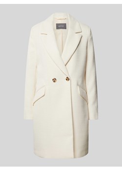 Płaszcz z fakturowanym wzorem ze sklepu Peek&Cloppenburg  w kategorii Płaszcze damskie - zdjęcie 170397346