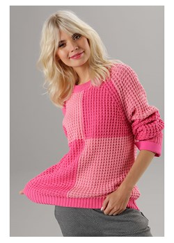 Aniston Sweter w kolorze różowym ze sklepu Limango Polska w kategorii Swetry damskie - zdjęcie 170399087