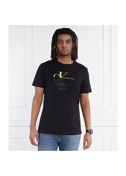 CALVIN KLEIN JEANS T-shirt MONOGRAM ECHO GRAPHIC ze sklepu Gomez Fashion Store w kategorii T-shirty męskie - zdjęcie 170399155