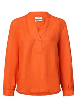 Marc O'Polo Lniana bluzka damska Kobiety len pomarańczowy jednolity ze sklepu vangraaf w kategorii Bluzki damskie - zdjęcie 170400108